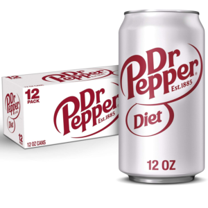 12-pack 12 fl oz Dr Pepper Soda (Various)