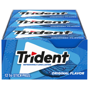 12-Pack 14-Count Trident Sugar Free Gum (Original)